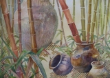 Olga Zakharova Art - Still Life -  Old Pottery